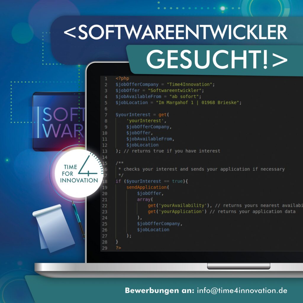 Softwareentwickler gesucht